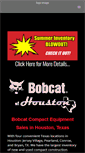 Mobile Screenshot of bobcatofhouston.com